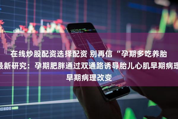 在线炒股配资选择配资 别再信 “孕期多吃养胎”！最新研究：孕期肥胖通过双通路诱导胎儿心肌早期病理改变